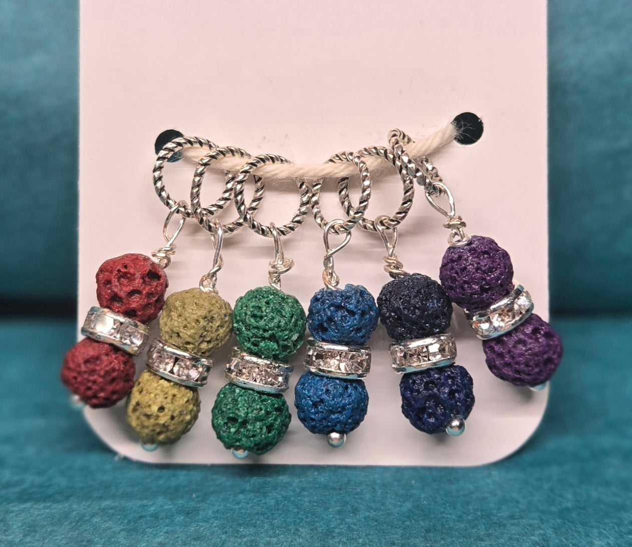 Sparkly Skeins Stitch Markers