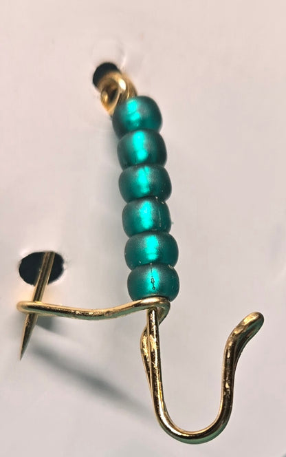 Portuguese Knitting Pin - Gold-finish