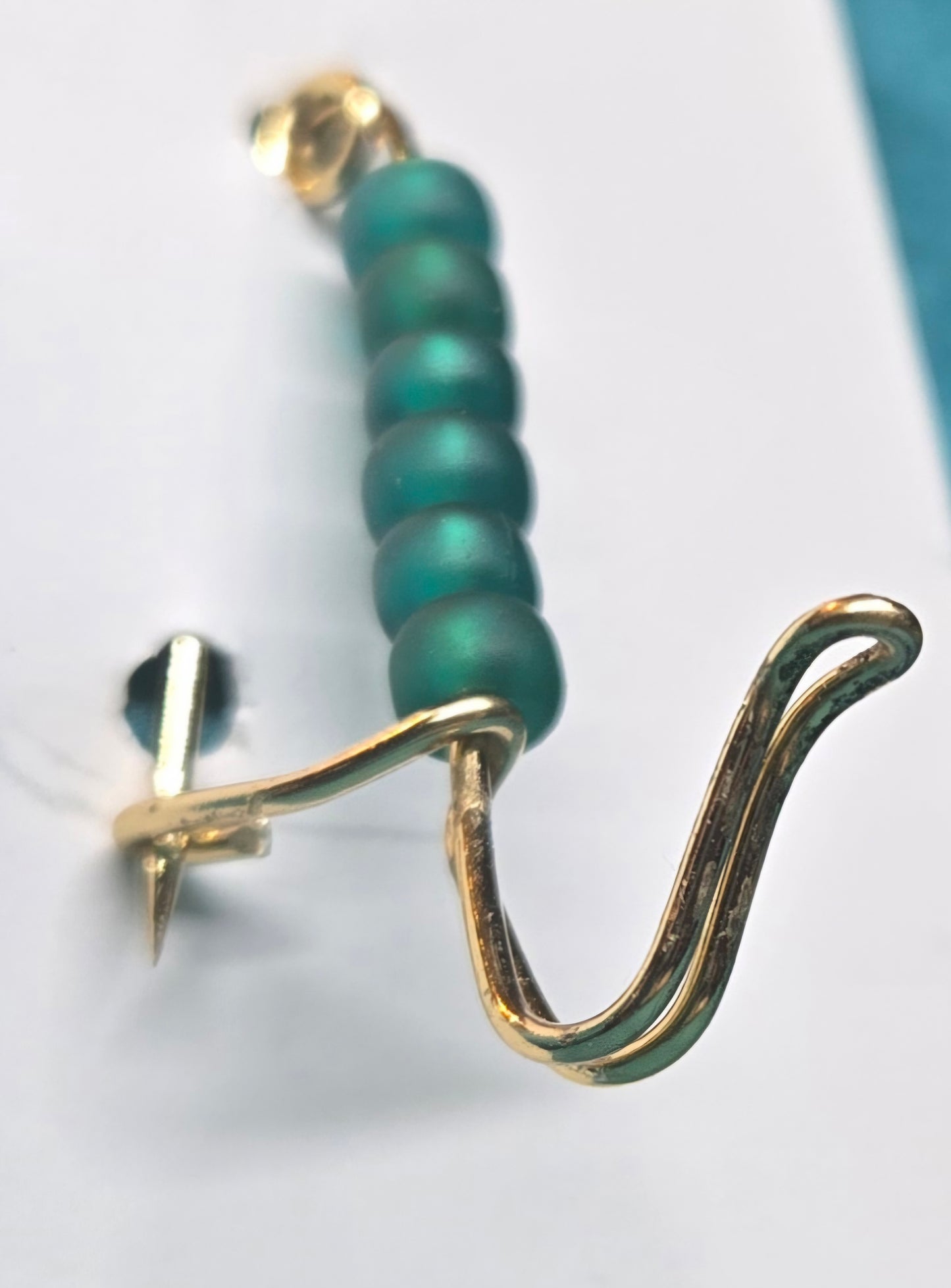 Portuguese Knitting Pin - Gold-finish