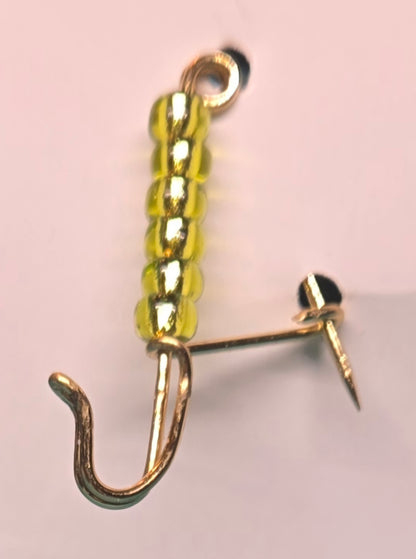 Portuguese Knitting Pin - Gold-finish