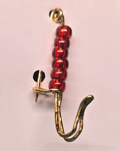 Portuguese Knitting Pin - Gold-finish