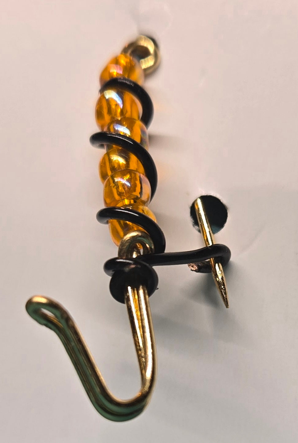 Portuguese Knitting Pin - Gold-finish