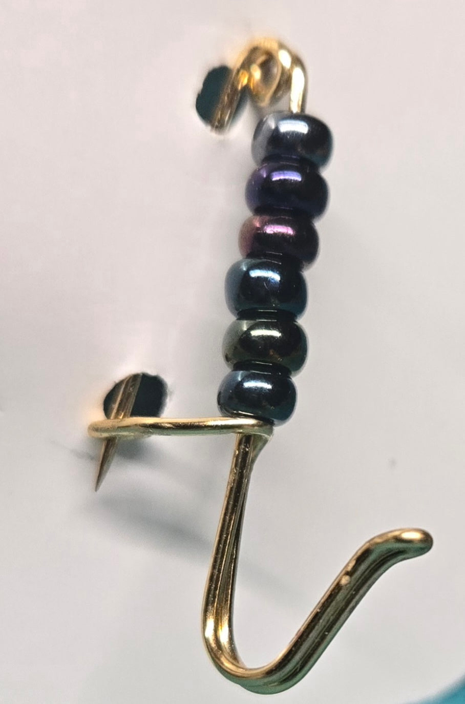 Portuguese Knitting Pin - Gold-finish