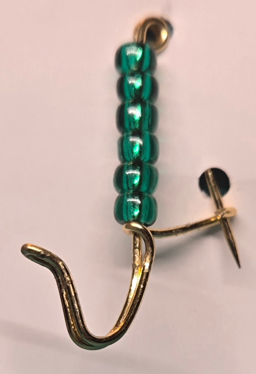 Portuguese Knitting Pin - Silver-finish
