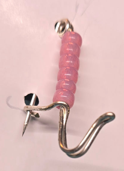 Portuguese Knitting Pin - Silver-finish