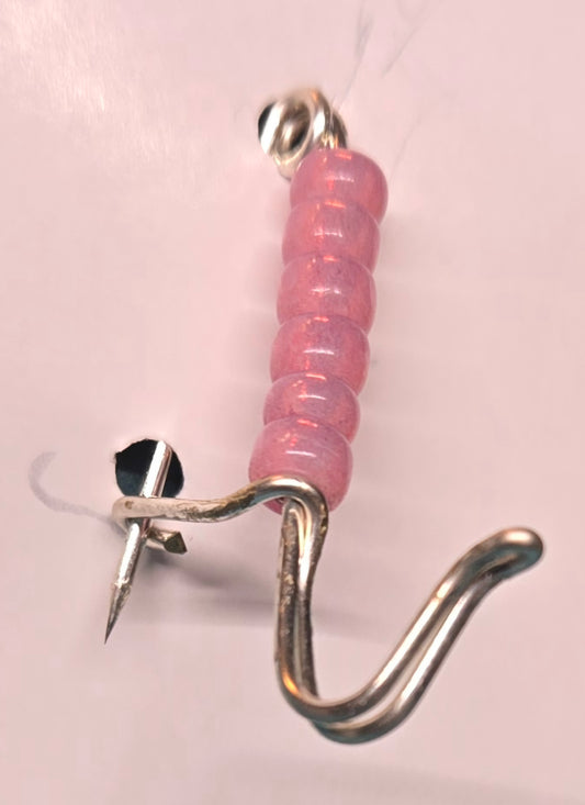 Portuguese Knitting Pin - Silver-finish