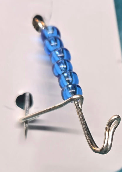 Portuguese Knitting Pin - Silver-finish