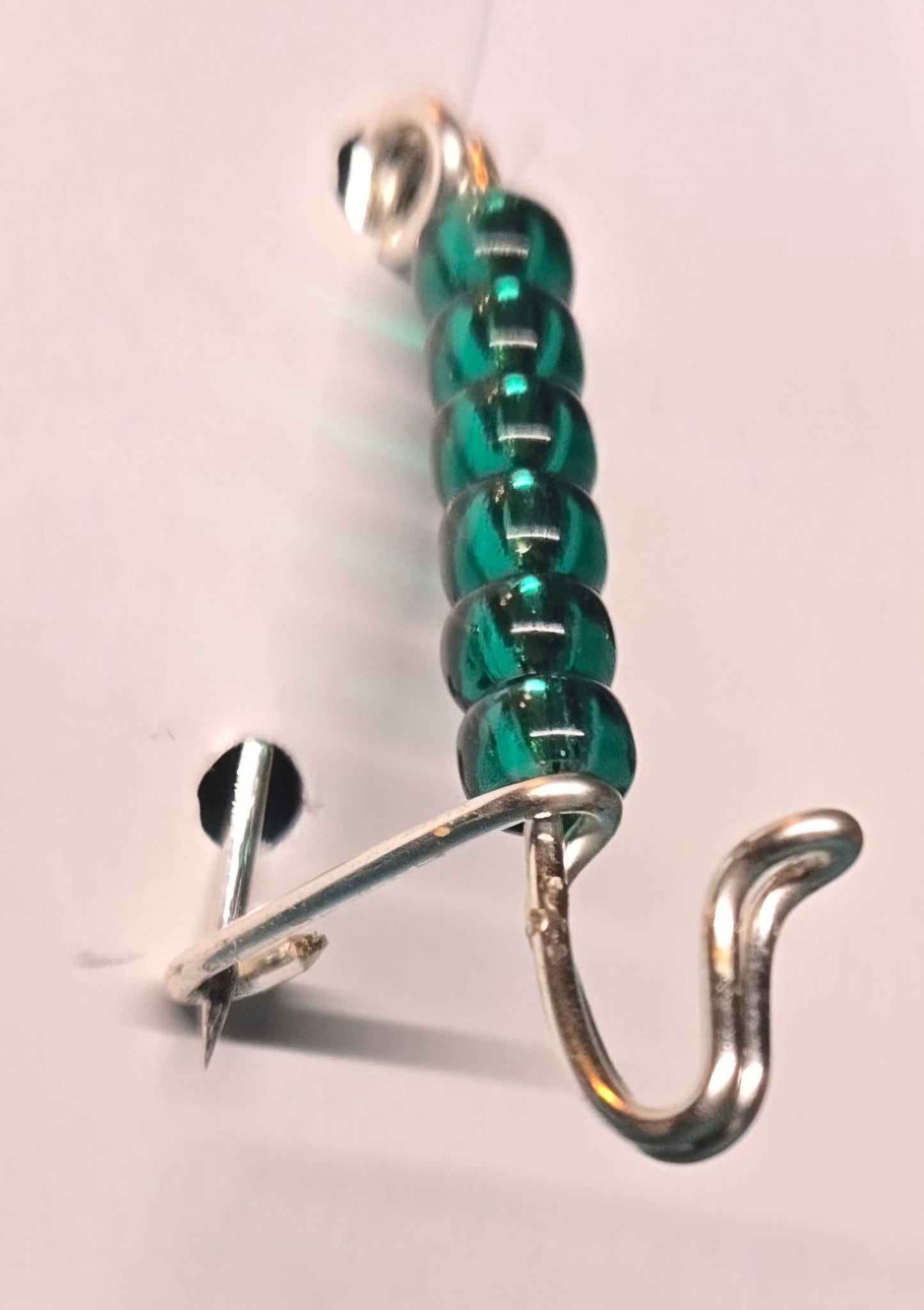 Portuguese Knitting Pin - Silver-finish