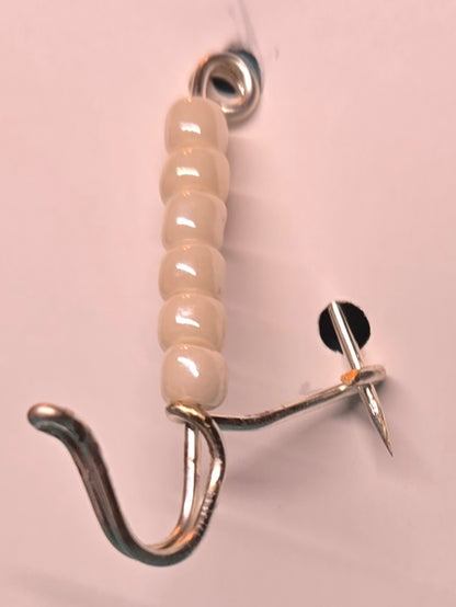 Portuguese Knitting Pin - Silver-finish