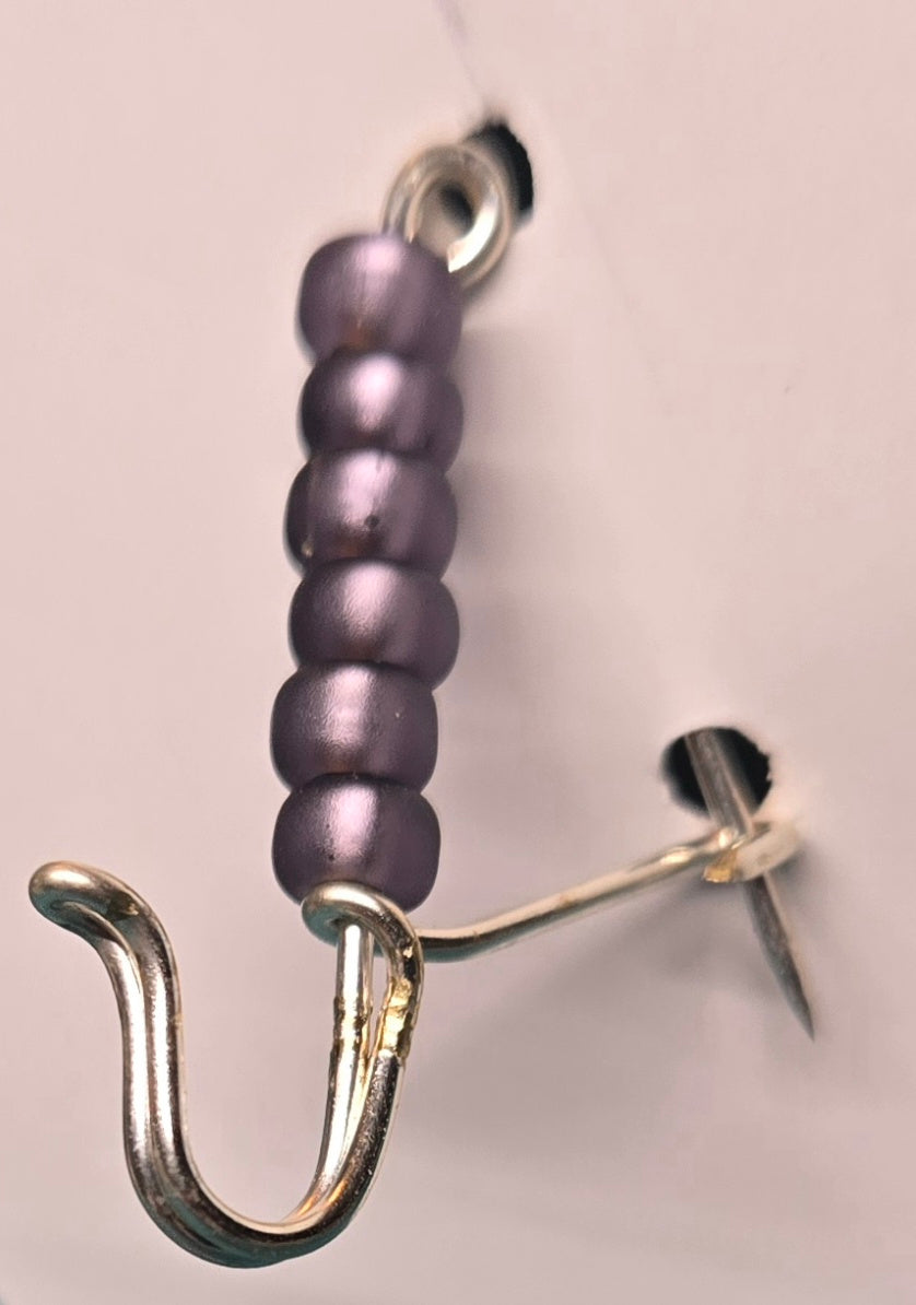 Portuguese Knitting Pin - Silver-finish
