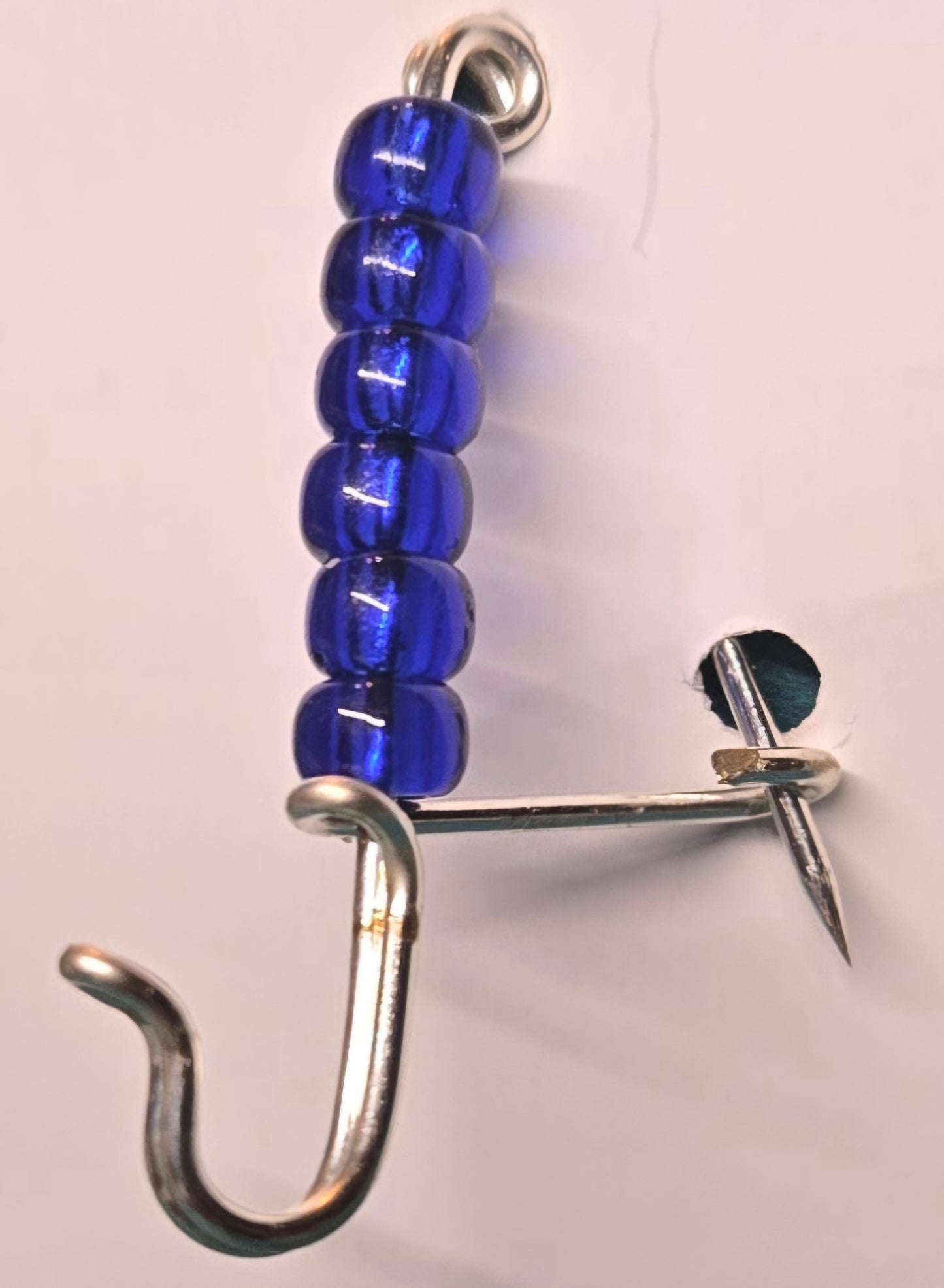 Portuguese Knitting Pin - Silver-finish