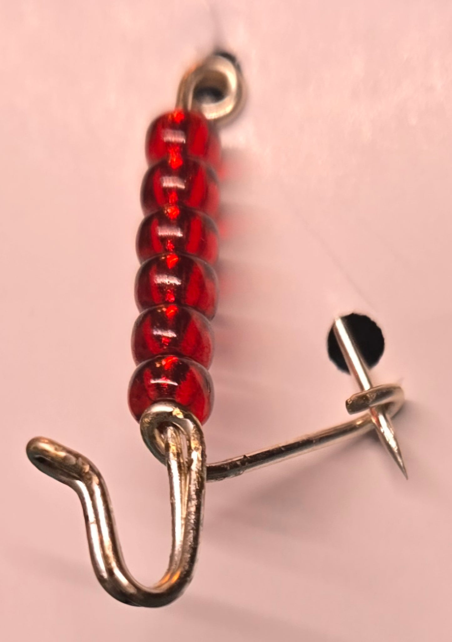 Portuguese Knitting Pin - Silver-finish