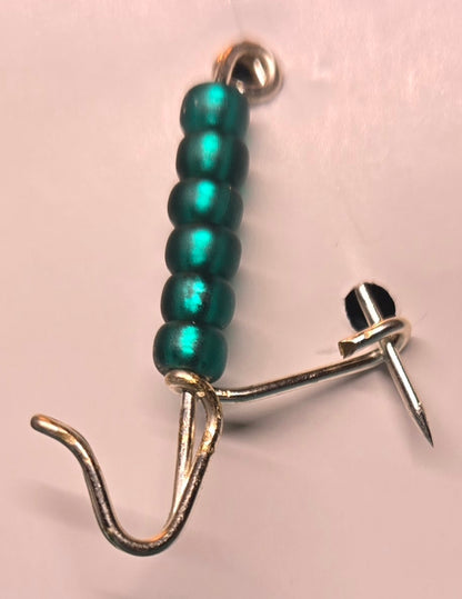 Portuguese Knitting Pin - Silver-finish