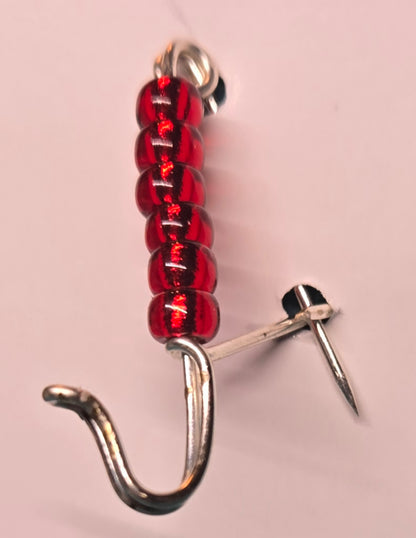Portuguese Knitting Pin - Silver-finish