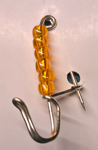 Portuguese Knitting Pin - Silver-finish