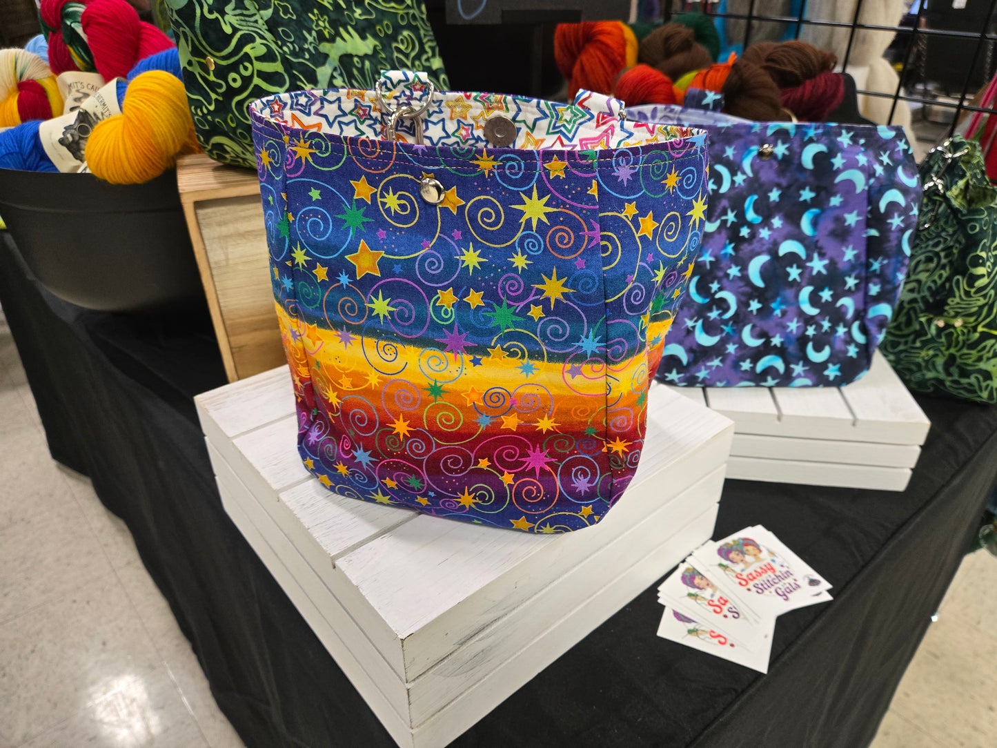 On the Go Bag - Rainbow & Stars