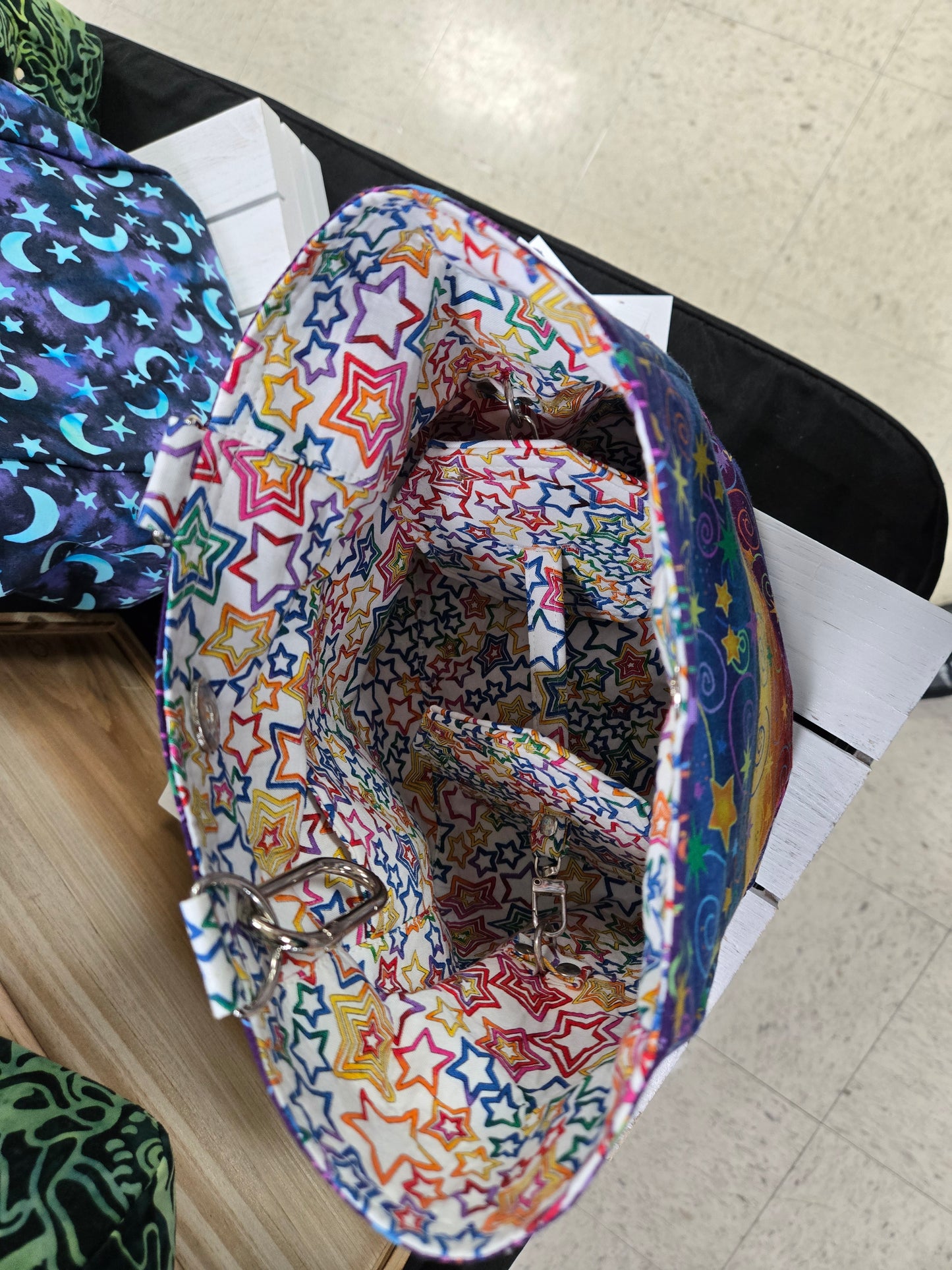 On the Go Bag - Rainbow & Stars