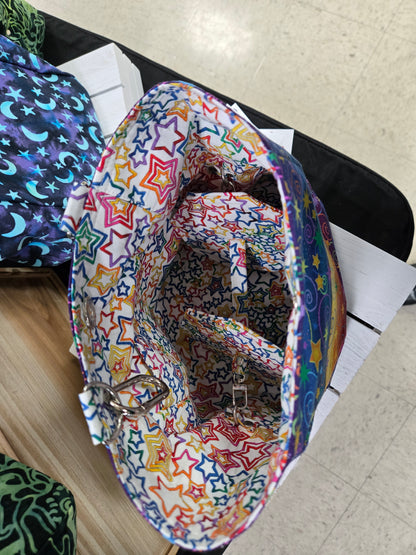 On the Go Bag - Rainbow & Stars